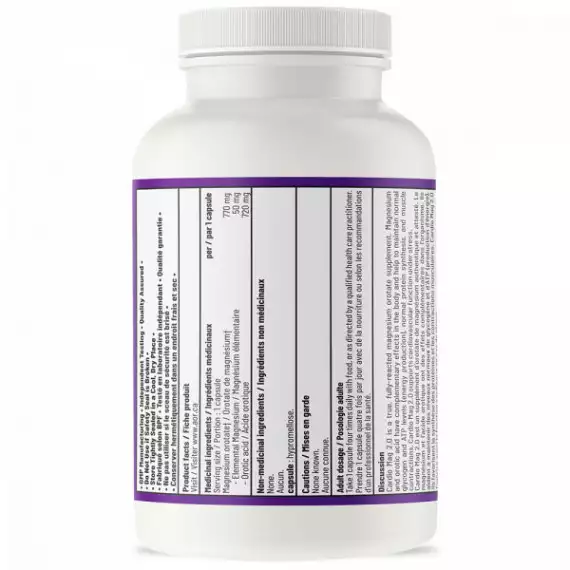 Cardio Mag 2.0 120 capsules - magnesium orotate | AOR