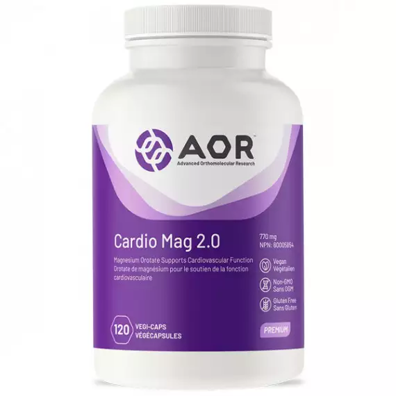 Cardio Mag 2.0 120 capsules - magnesium orotate | AOR Advanced Orthomolecular Research