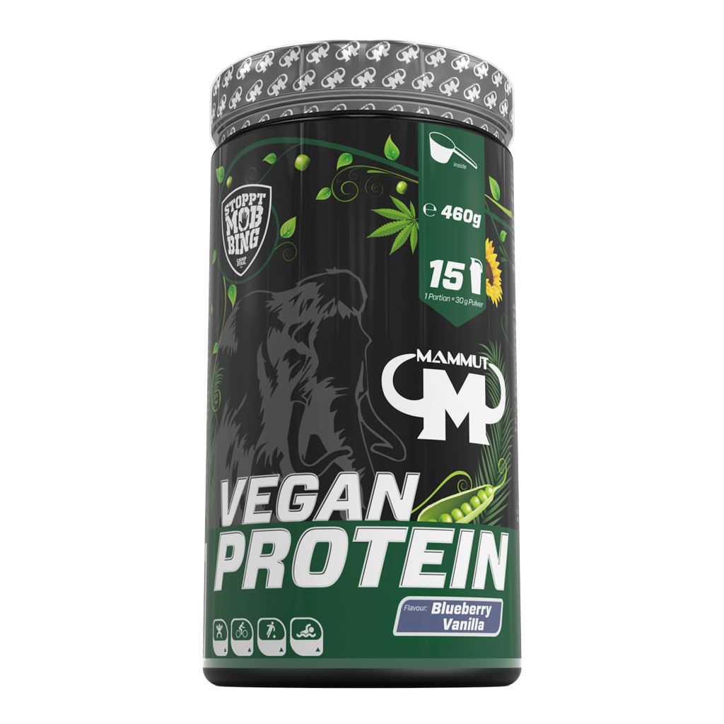 Vegan Protein 460g 4 componenten plantaardig eiwit zonder soja en een