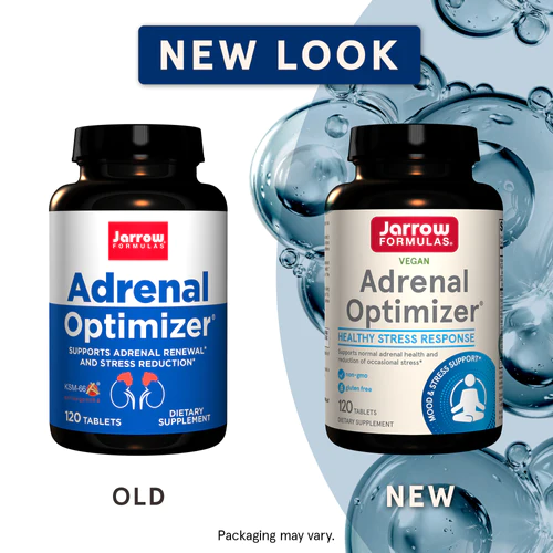 Buy Adrenal Optimizer 120 tablets by Jarrow Formulas to support 