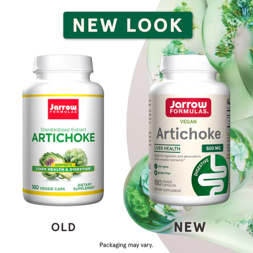 Artichoke 500mg 180 capsules artichoke extract, stimulates liver
