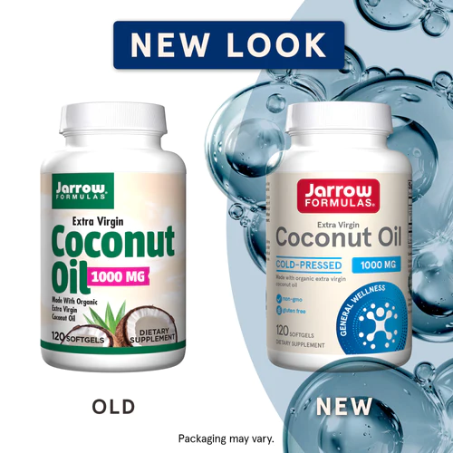 Coconut Oil (Extra Virgin Organic) 120 capsules Jarrow Formulas