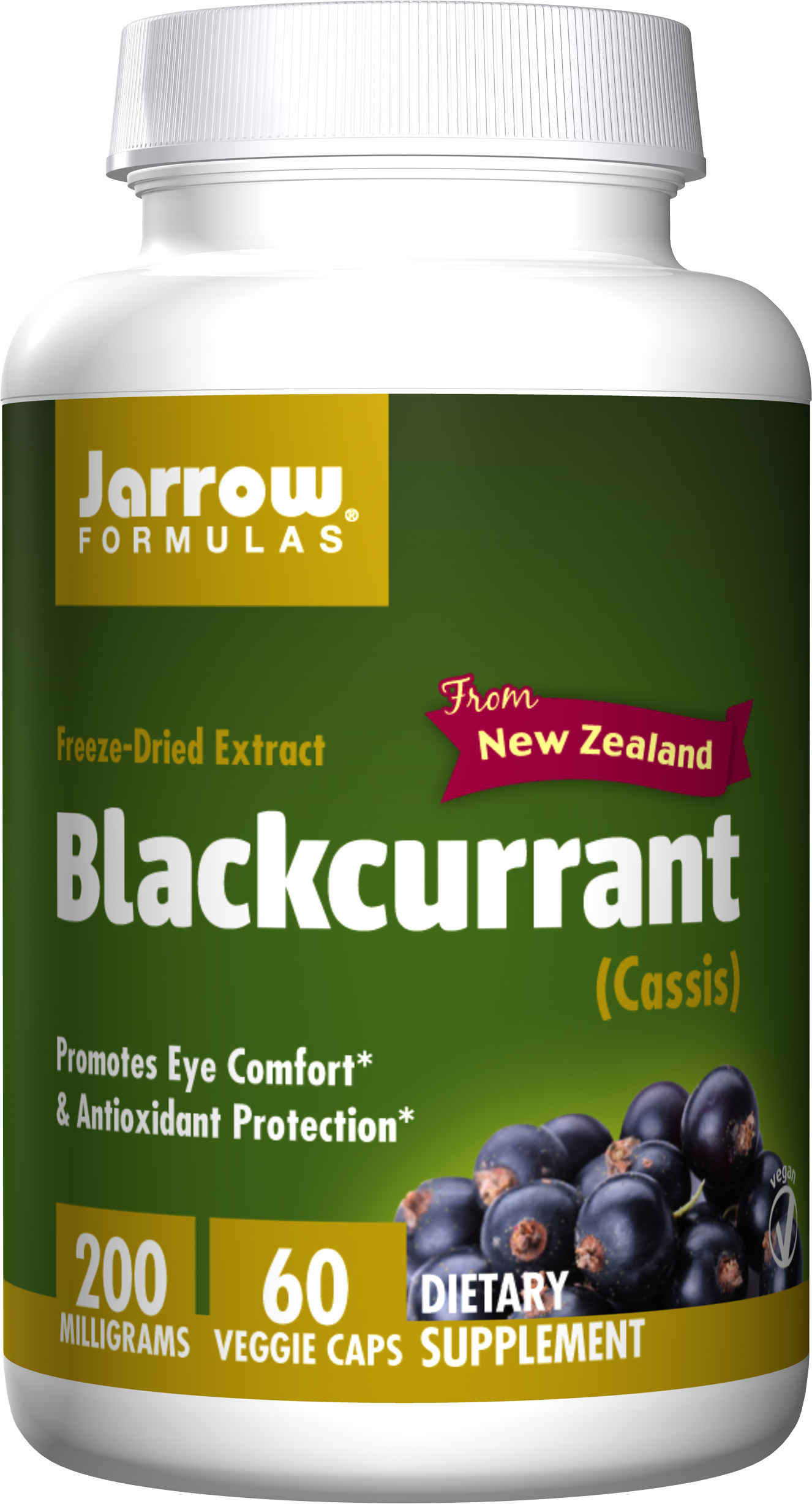 Blackcurrant FreezeDried Extract 60 capsules Jarrow Formulas Pasio
