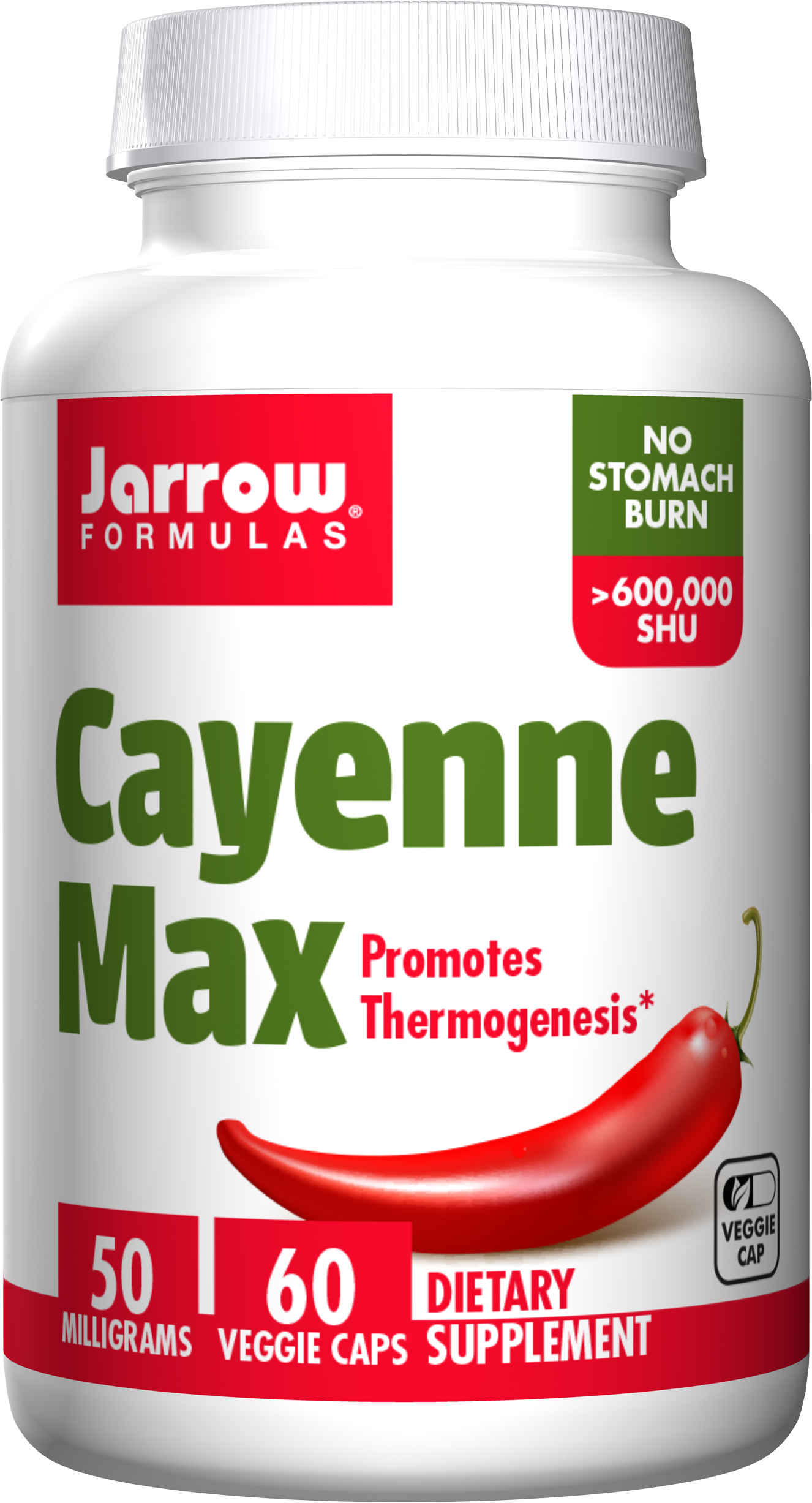 Cayenne Max 60 capsules highly concentrated cayenne fruit extract