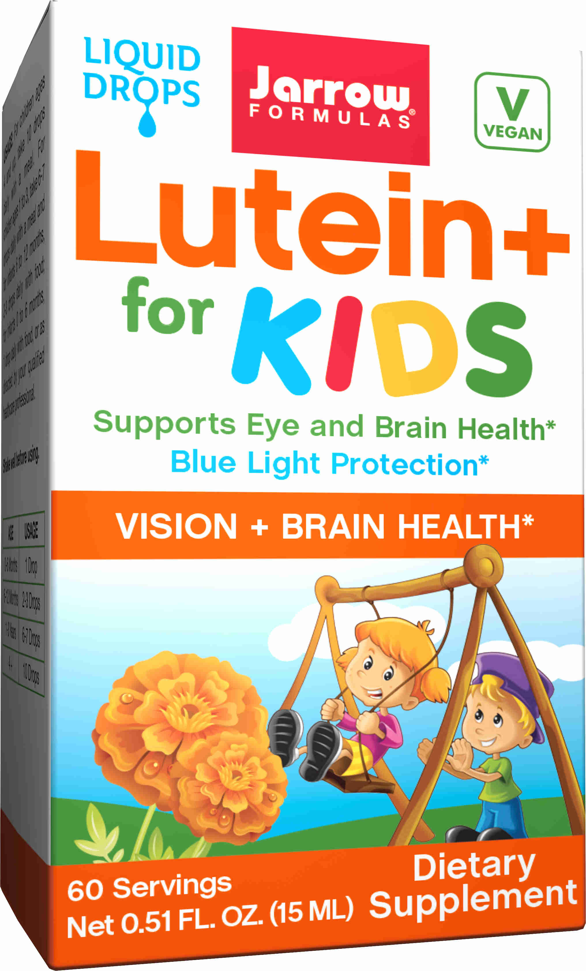 Lutein + for Kids 15ml - liquid lutein zeaxanthin supports eye and ...