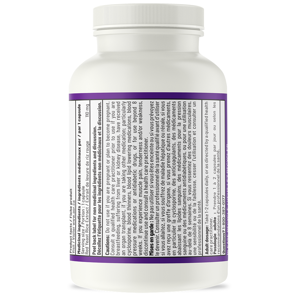 Red Yeast Rice Ankascin 568R 60 softgels statinfree red yeast rice AOR