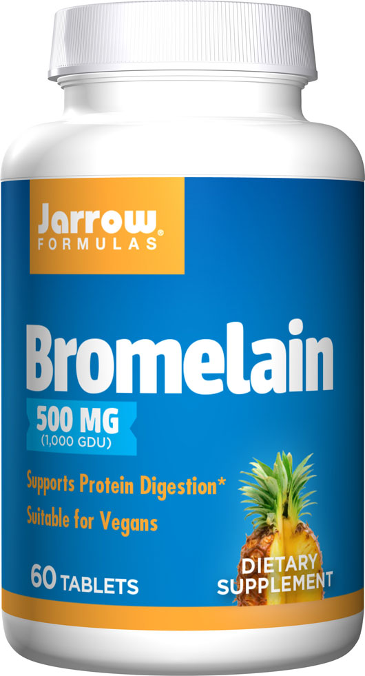 Bromelain 1000 Gelatin Digesting Units 60 capsules for better digestion