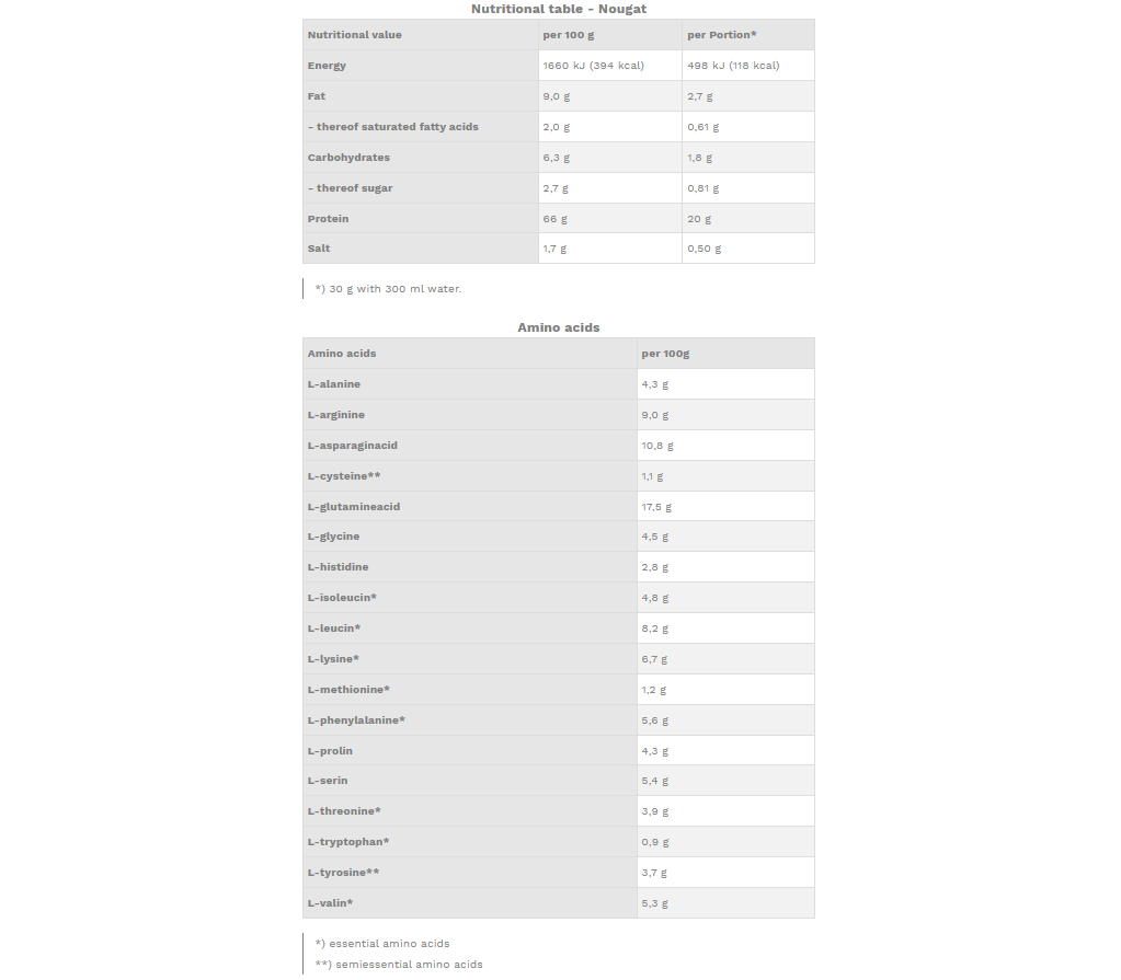 Vegan Protein 460g 4 components plant protein without soy and a