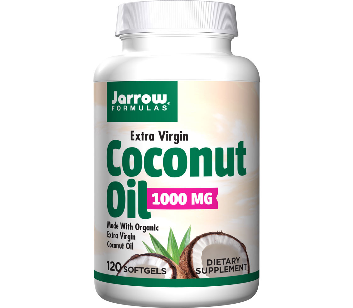 Coconut Oil (Extra Virgin Organic) 120 capsules Jarrow Formulas