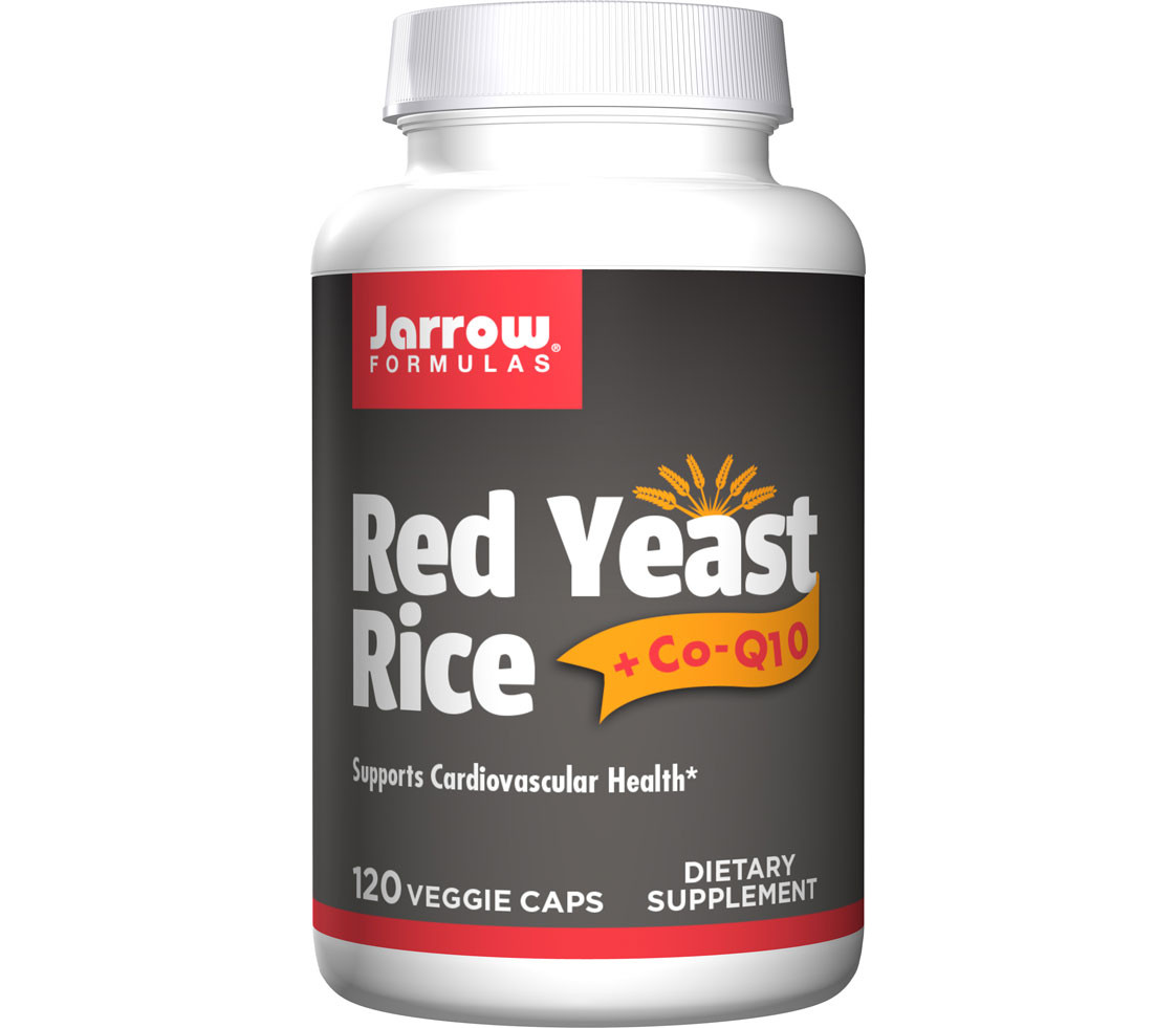 Red Yeast Rice + Q10 120 capsules supports cardioavascular health and