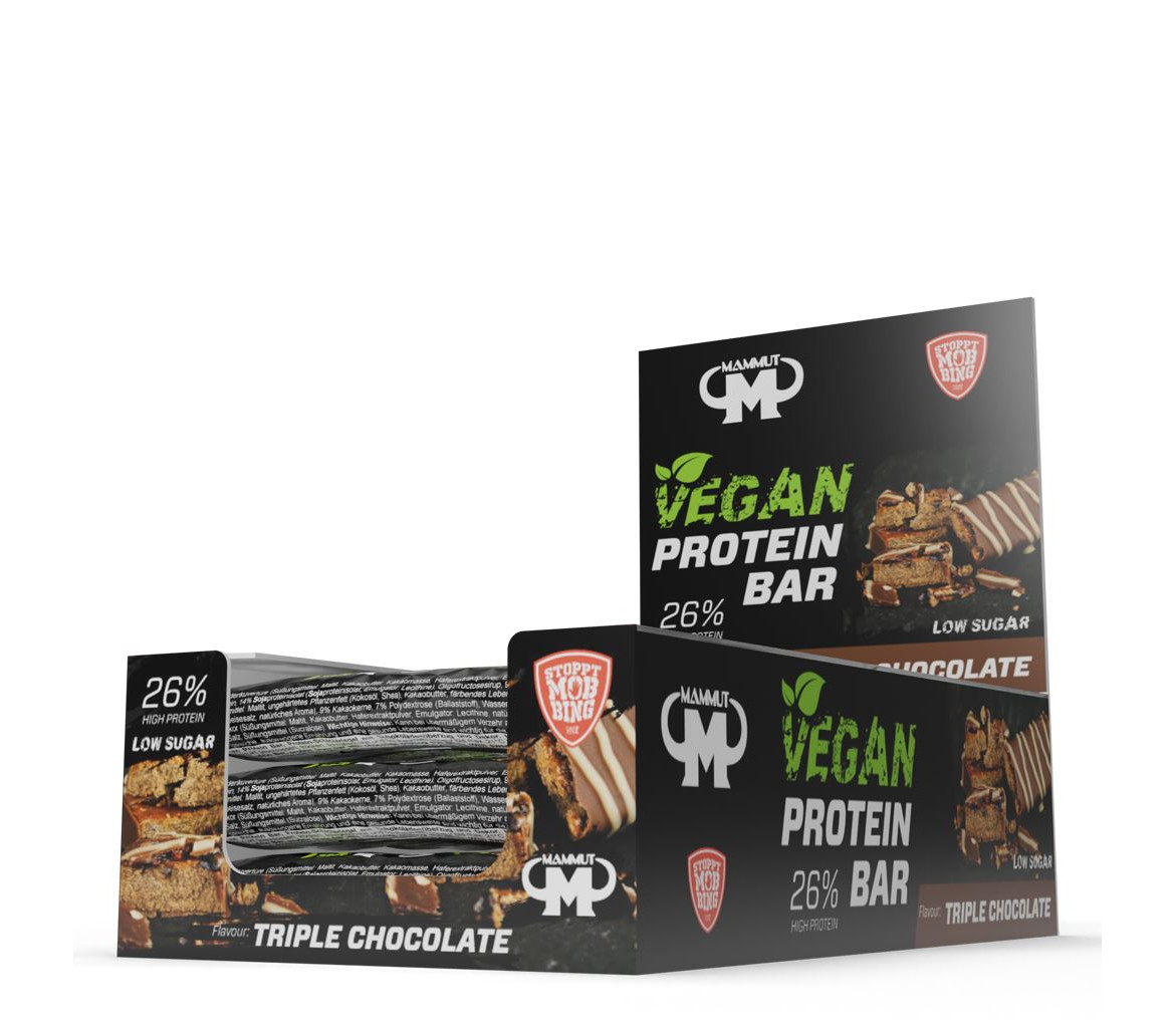 Vegan Protein Bar 45g 12 plantbased protein bars with delicious