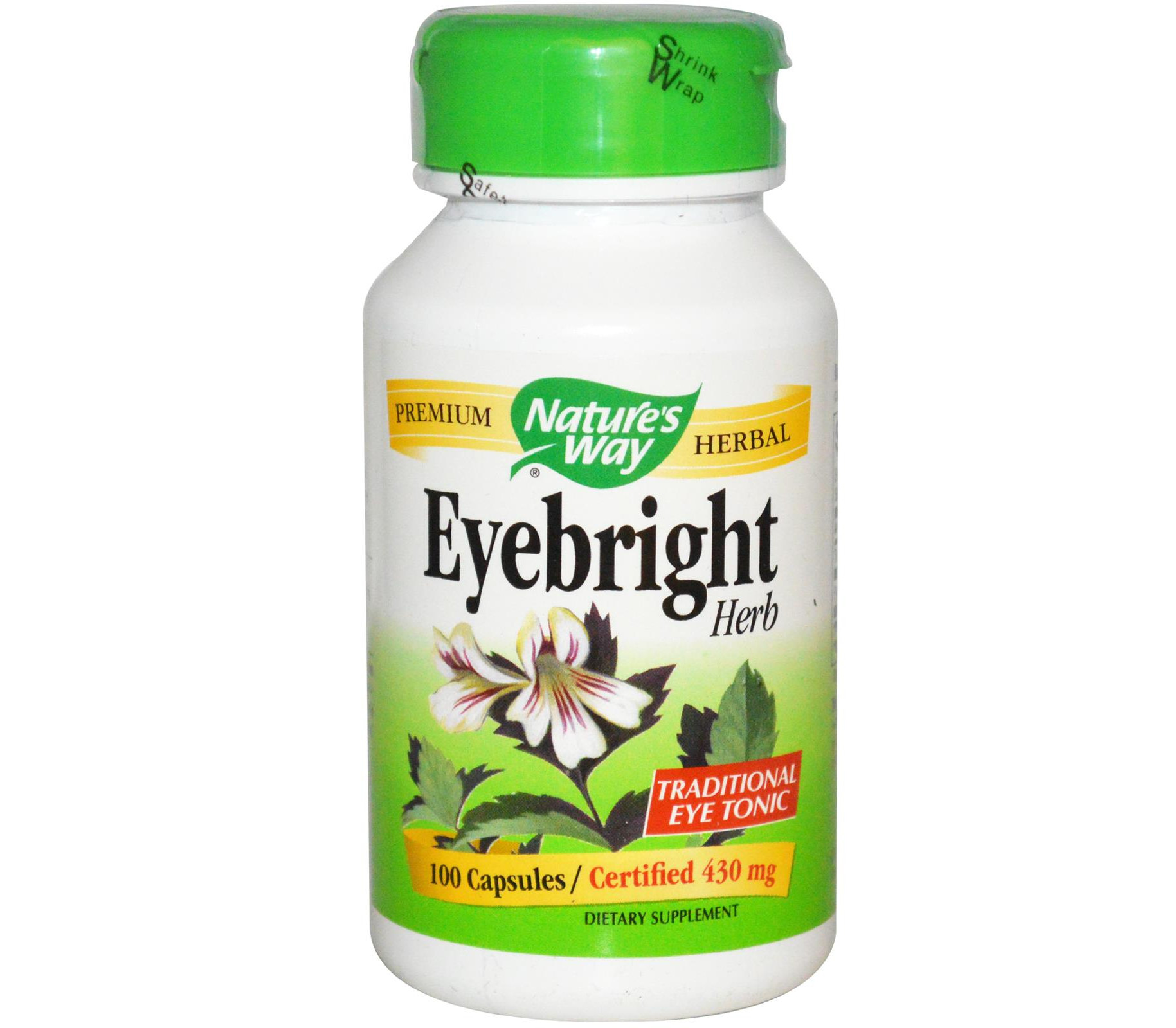 Eyebright Herb 100 capsules Euphrasia officinalis Nature's Way Pasio Online