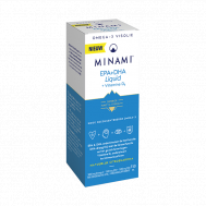 EPA+DHA Liquid, hoog gedoseerd vloeibaar visoliesupplement met vitamine D3 voor volwassenen | Minami Nutrition