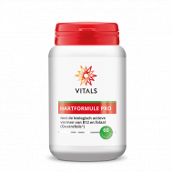 Hartformule Pro 60 capsules - carnitine, vitamines in biologisch actieve vorm, alfaliponzuur, OPCs en Q10 | Vitals
