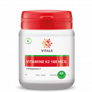 K - MK7  180mcg 60 v-capsules - menaquinone vitamin K2 | Vitals