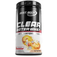 Clear Water Whey Isolate + Hydrolysate 450g in ice-tea peach flavour | Best Body