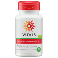 Cordyceps  60 capsules - organic extract from Cordyceps sinensis | Vitals