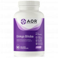 Ginkgo Biloba 90 capsules verbetert geheugen en leervermogen | AOR