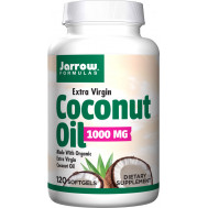 Coconut Oil (Organic Extra Virgin) 120 capsules - extra vergiene biologische kokosolie | Jarrow Formulas