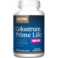 Colostrum Prime Life 400 mg 120 capsules - colostrum with 30% immunoglobulins + lactoferrin | Jarrow Formulas