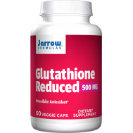 Glutathione Reduced (GSH) 500mg 60 capsules kleinverpakking - gereduceerde glutathion | Jarrow Formulas