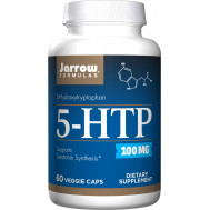 5-HTP 100mg 60 capsules - 5-hydroxytryptophan from Griffonia simplicifolia | Jarrow Formulas