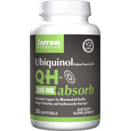 QH-Absorb 200mg 30 softgels - ubiquinol (reduced co-enzyme Q10) | Jarrow Formulas