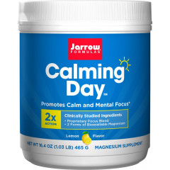 Calming Day poeder voor meer focus overdag - magnesium, kalium, taurine, inositol en theanine | Jarrow Formulas