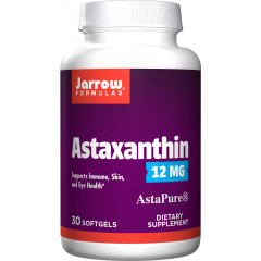 Astaxanthin High Potency 12mg 30 softgels trial-size | Jarrow Formulas