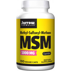 MSM Sulfur 100 capsules trial-size - methylsulfonylmethane | Jarrow Formulas