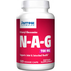 N-acetyl Glucosamine 700mg 120 capsules - veelzijdige glucosamine voor gewrichten en darmwand | Jarrow Formulas