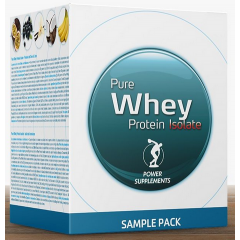 Whey Protein Isolate Sample Pack with 15 sachets | Power Supplements