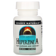 Huperzine A 200mg 120 tablets | Source Naturals