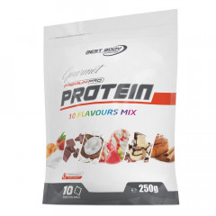 Gourmet Premium Pro Protein Mixed Bag - sachets with a matrix of whey, milk & egg protein in 10 delicious flavours | Best Body