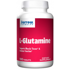 Glutamine 100 tablets 1000mg for healthy intestines | Jarrow Formulas