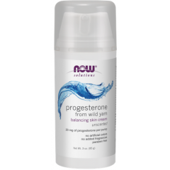 Progesterone from Wild Yam Balancing Skin Cream - huidzalf met progesteron uit wilde yam | NOW