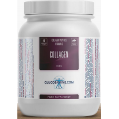 Collagen 450 gram - bovine collagen peptides with vitamin C | Power Supplements