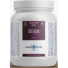 Collagen 450 gram - rundercollageenpeptiden met vitamine C | Power Supplements