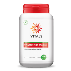 B1 - vitamine B1 250mg 100 capsules - thiaminehydrochloride | Vitals