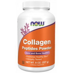 Collagen Peptides Powder 227 gram - rundercollageenpeptiden voor een mooie huid en sterke gewrichten | NOW