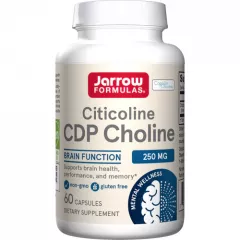 Citicoline 250mg 60 capsules - CDP Choline verbetert langetermijngeheugen | Jarrow Formulas