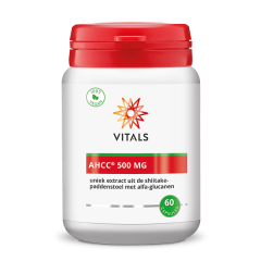 AHCC® 500mg 60 capsules - Active Hexose Correlated Compound (alfaglucanen) bevordert de weerstand | VItals