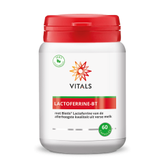 Lactoferrine-BT 200mg 60 maagzuur-resistente capsules - bevordert de weerstand | Vitals