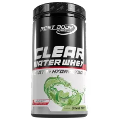 Clear Water Whey Isolate + Hydrolysate 450g - wei-eiwitisolaat + hydrolisaat in limoen-muntsmaak | Best Body