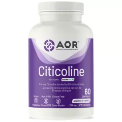 Citicoline 250mg 60 softgels  - CDP Choline verbetert langetermijngeheugen | AOR