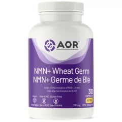 NMN+Wheat Germ 30 capsules - nicotinamide mononucleotide with spermidine, helps maintain NAD+ levels | AOR