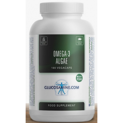 Vegan Omega-3 Algenolie 180 v-capsules  - 100% plantaardige bron van omega-3 vetzuren op basis van algenolie | Power Supplements
