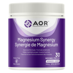 Magnesium Synergy helps maintain proper muscle and cardiovascular function | AOR