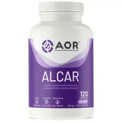 ALCAR - N-acetyl-L-carnitine 500mg 120 capsules - antioxidant bescherming voor het brein | AOR