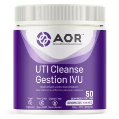 UTI Cleanse powder - D-mannose + cranberry extract prevents urinary tract infections | AOR